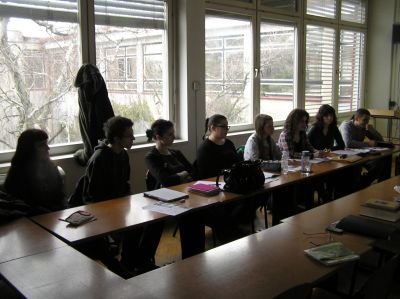 Bodil Zaleskys svenskstudenter i årskurs&nbsp;tre (förmiddagsgruppen).